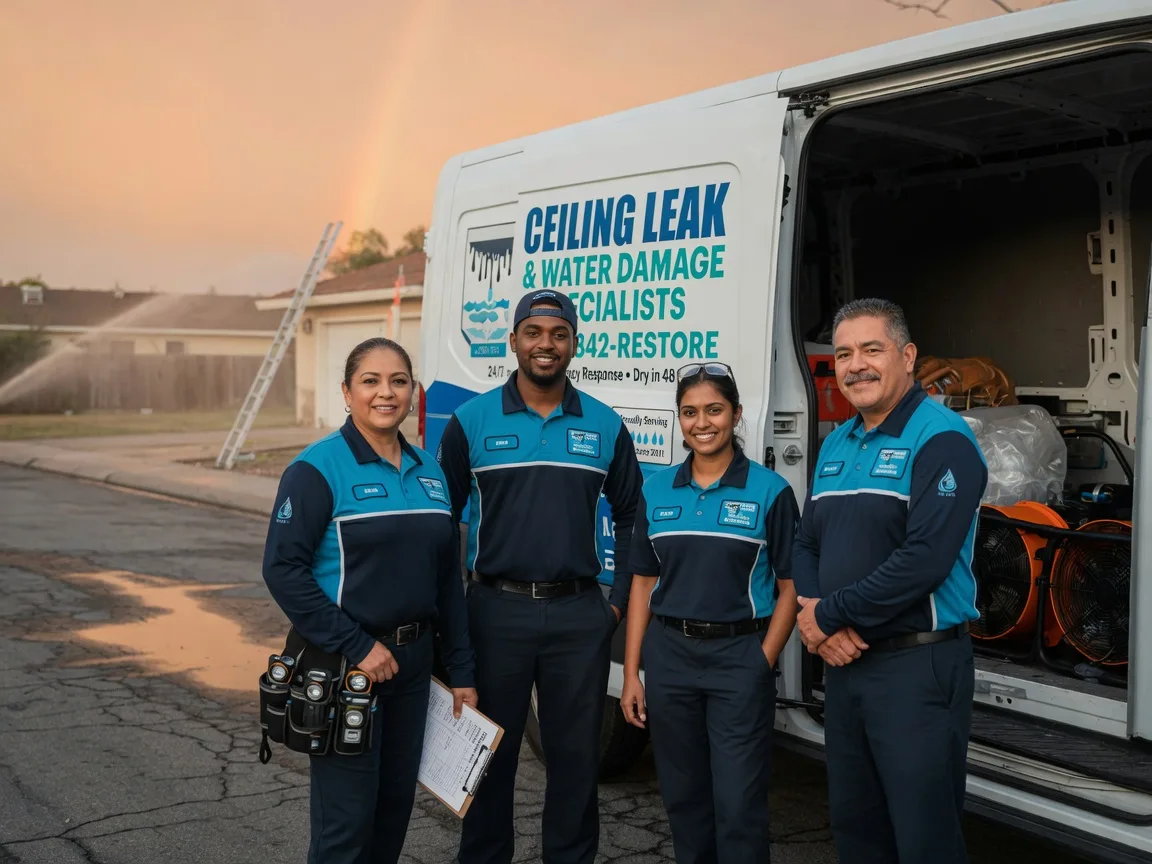 Ceiling Leak Cleanup company in Reads Landing, MN