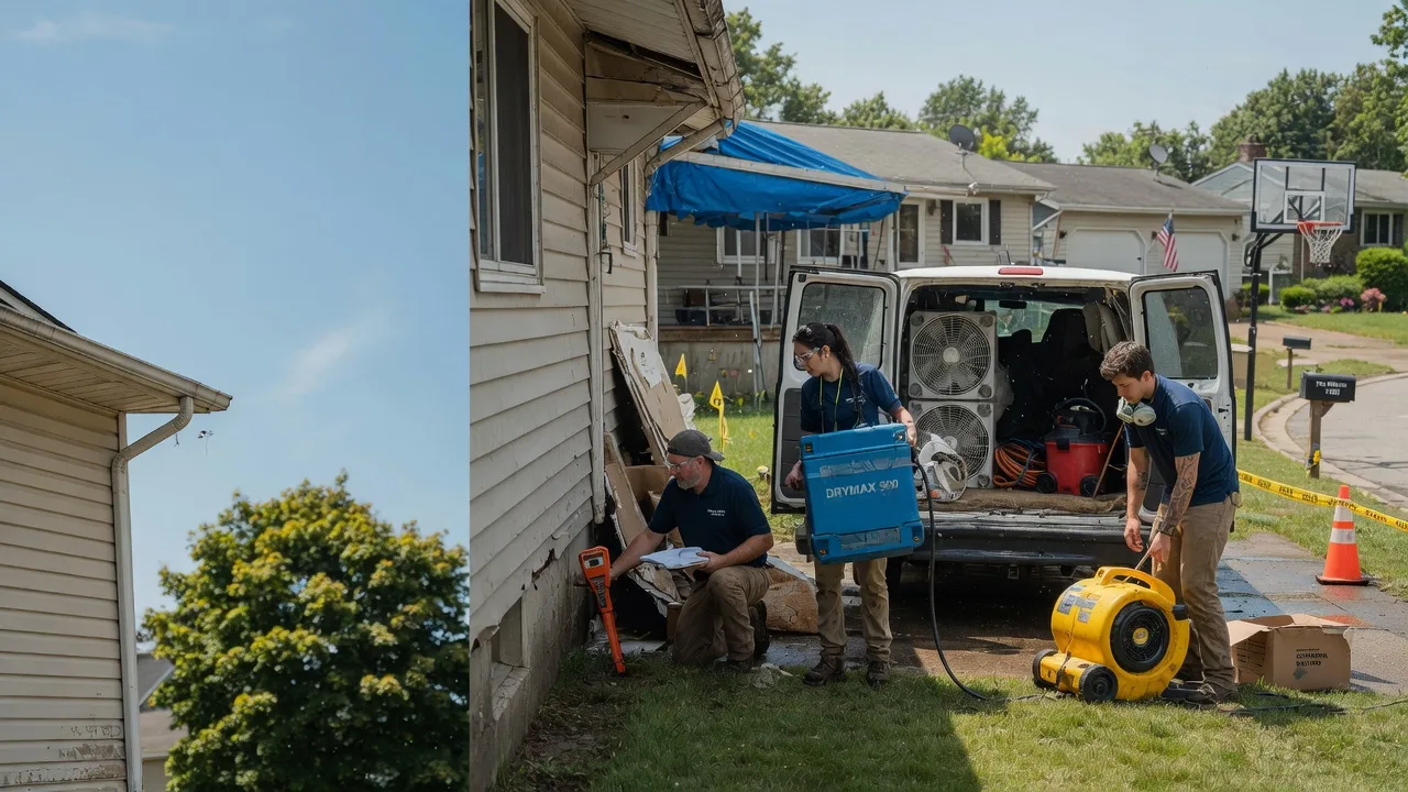 Ceiling Leak Cleanup in Reads Landing, MN near me
