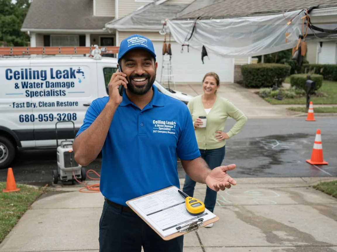 Ceiling Leak Cleanup Reads Landing, MN FAQs